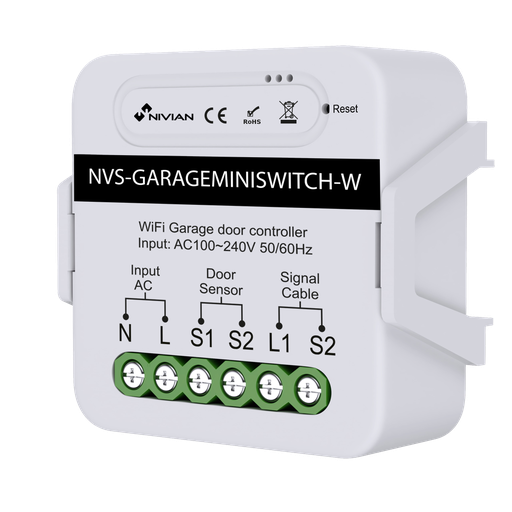 [NVS-GARAGEMINISWITCH-W] NVS-GARAGEMINISWITCH-W